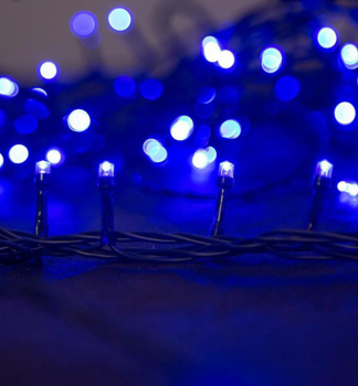 LED Lichterkette MAGICHOME WEIHNACHTEN Serpens, 100 LEDs, 10 m, blau, Auen