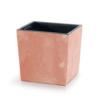 Blumentopf URBI SQUARE LOW EFFECT Terrakotta 24 x 23,5 cm