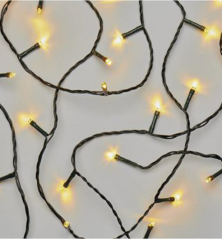 LED-Weihnachtskette, 12 m, 120 LEDs, auen und innen, warmwei, Timer