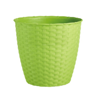 Blumentopf Rattan LIME 24 cm